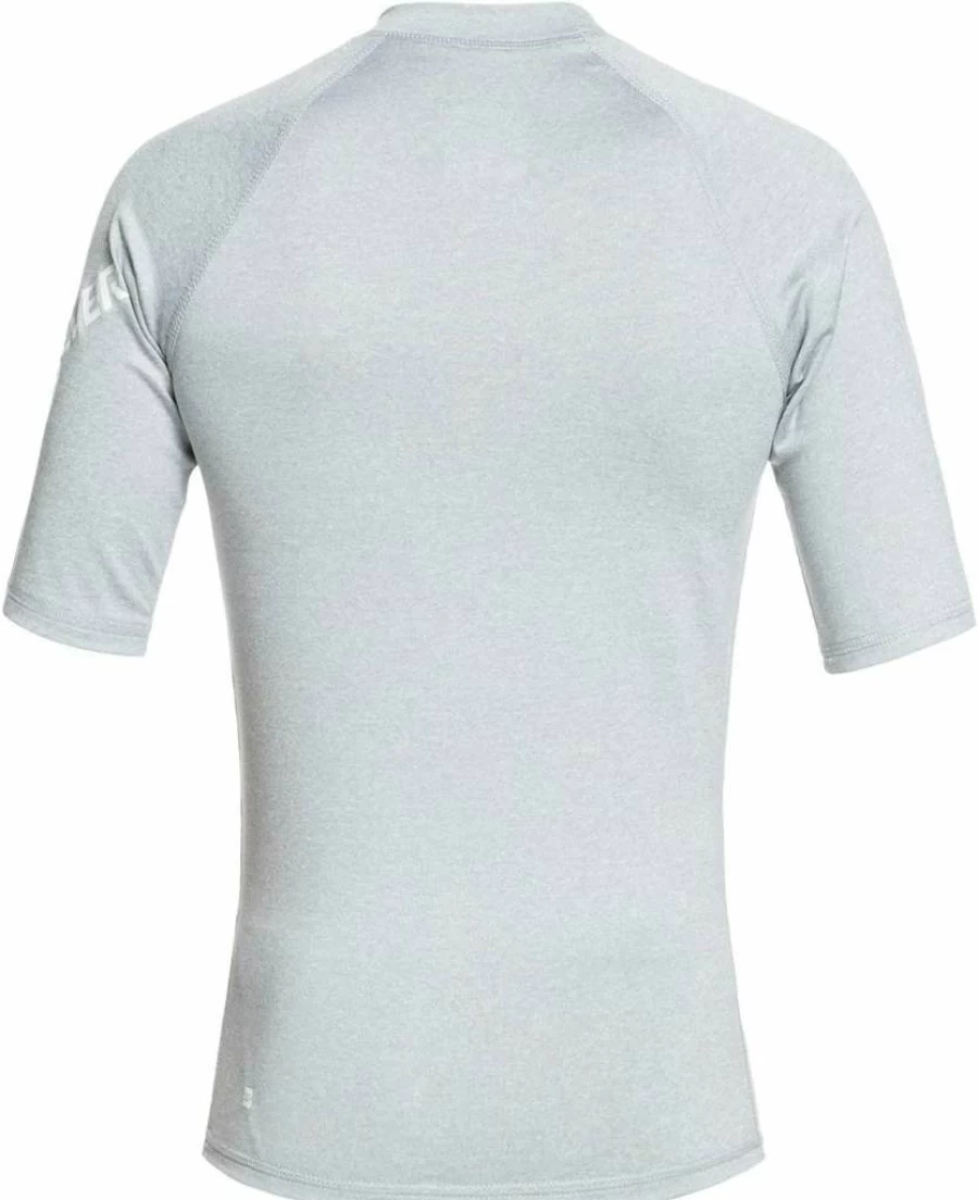Quiksilver Boys' Legacy Short Sleeve Rashguard - UPF Sun Protection Swim Shirt for Kids