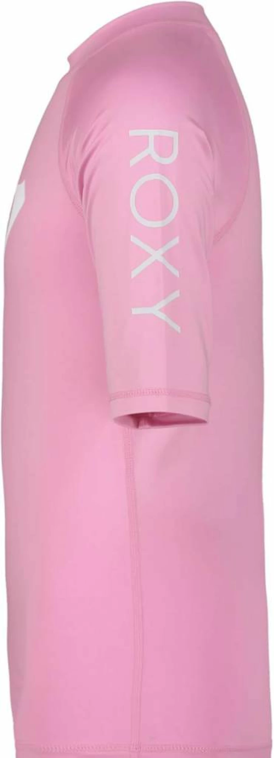 Roxy Girls' UPF 50+ Quick Dry Short Sleeve Rashguard Shirt - Sun Protection Swim Top