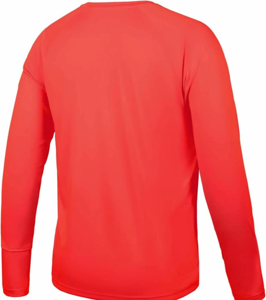 SG Edge Men's UPF 50+ Long Sleeve Rash Guard Shirt with Thumbholes, Quick-Dry & Zip Pocket for Outdoor Activities