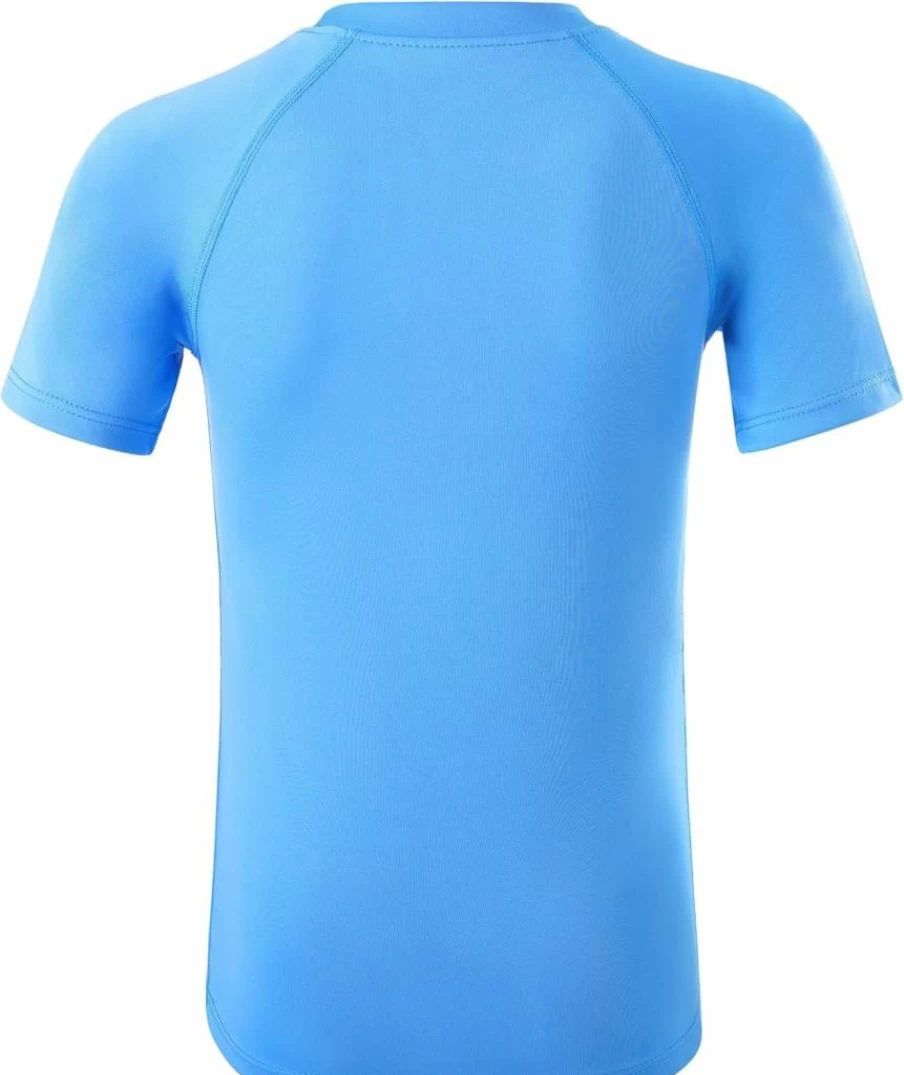 DRONIRING Boys' UPF 50+ Sun Protection Short Sleeve Rash Guard Shirt for Kids, Youth Swim & Surf Shirt with UV SPF for Beach, Pool & Water Activities